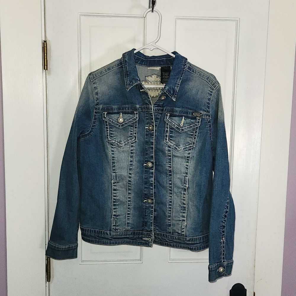 Womens Harley Davidson jean jacket